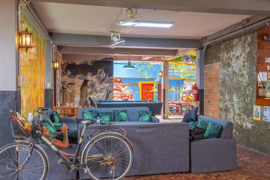 Hostel Happy House Backpackers Pai Exteriér fotografie